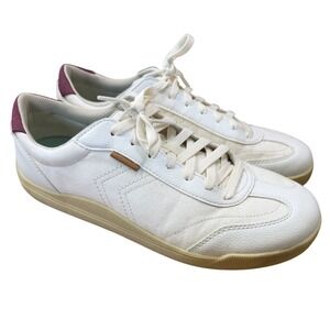 Dr. Scholl's Be True Sneakers Women Size 9 White Retro Walking Shoes Comfort